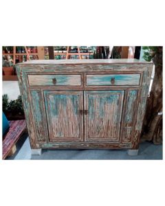 NB Cabinet 2 Drawers 2 Doors Washed