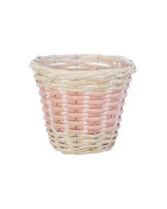 KZ Nelli Round Basket Pink 17cm