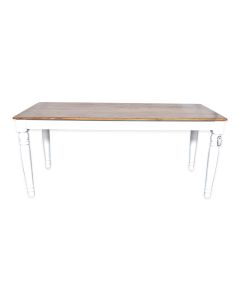 Wooden Dining Table - White