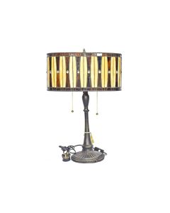 Table Lamp -  Antique Style - Round