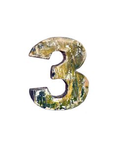 Wooden Number-Three