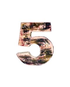 Wooden Number-Five