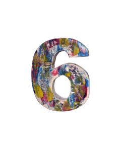 Wooden Number-Six