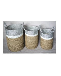 PD Seagrass Round Basket Small