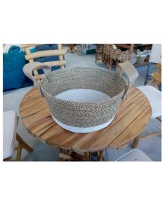 PD Seagrass Round with Handle Large