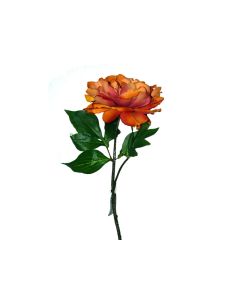 Artificial Peony Orange Stem