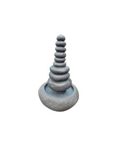 KK Steping Stone Large Dark Grey water Fountain