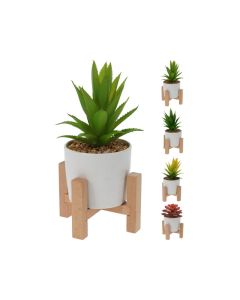 KI Artificial Succulent in Pot