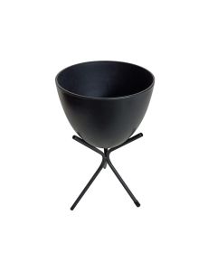 Planter Metal Black