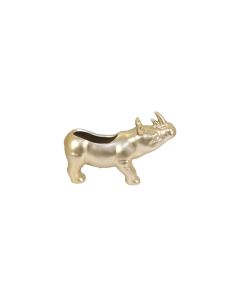 Planter Metal Gold - Hippo