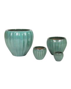 MG Portly Pumpkin Jade Green H22 cm