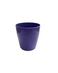 Plastic pot blue