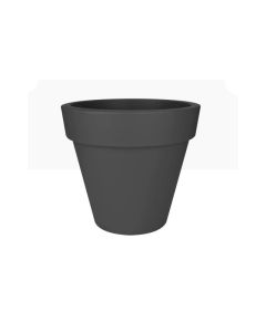 EL Pure Round Pot - Anthracite - 40 cm