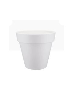 EL Pure Round Pot - White - 40 cm