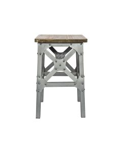 Stool Grey Brown
