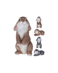 KI Rabbit Polystone 4 Assorted