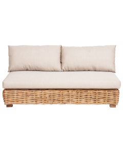 Rattan Living Room Sofa (Set of 5) Natural
