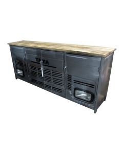 Reclaimed Truck Cabinet
