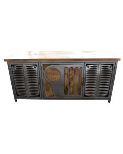 Reclaimed Truck Cabinet Plasma