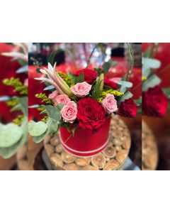 Red Roses Flower Arrangement