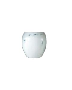 RA Round Cement & Terrazzo Painted Pot