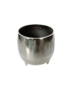 Round Gold Planter