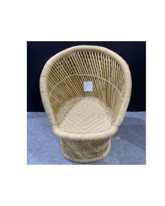 RI Round Bamboo chair Natural