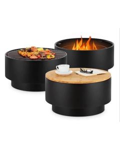 BX RD outdoor firepit with grill