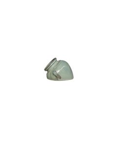 TK Slipcast Ceramic Pot Cream-Green