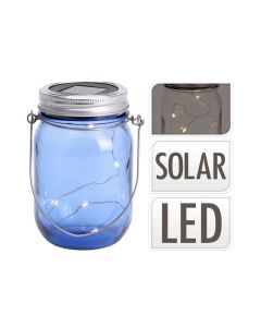 Solar Glass Pot with Hanger