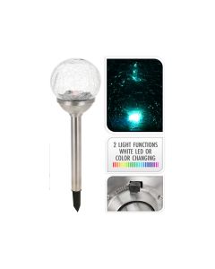 Solar Light with Glass Ball
