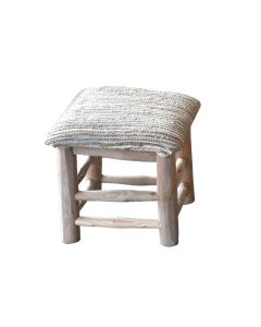 RR Spica Square Stool - Natural