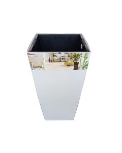 Self-watering Pot White Small