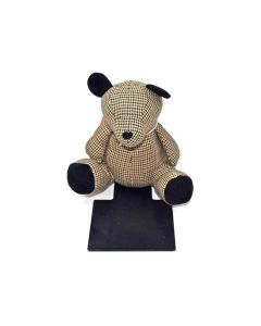 Teddy bear with bookends