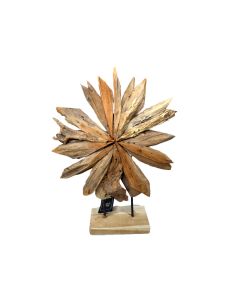 Driftwood Sun on Stand