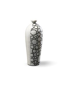 LO Terracotta Livadia Vase Black & White