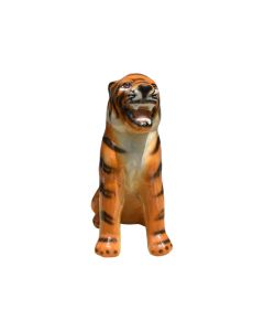 Ceramic Asian Tiger Statue - Animal Statue