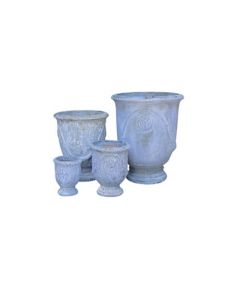 TK Atlantis Pot Blue Black Clay Large D64xH75CM