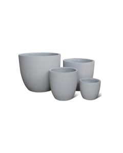 TK Fiber Cement Pot Natural Grey Large