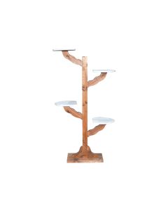 Plant Shelf - Tree Design - Black