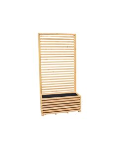 Custom Made Planter Box with Trellis - Wooden