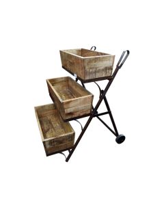 Iron Wood Trolley