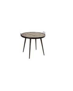 VA Wooden and Iron Coffee Table