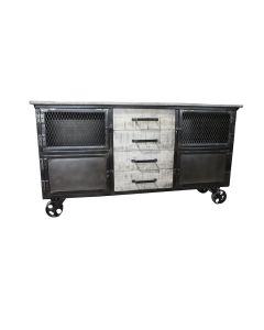 Side board 4 drawer wooden