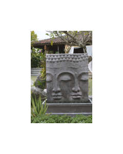 LO Buddha Double Face Fountain with Pump