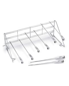 Weber 7615 Elevations Tiered Cooking System Grill Rack and Skewer Set