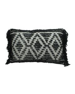 KR Cushion Textile Black