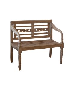 William Bench 2 Seater Natural