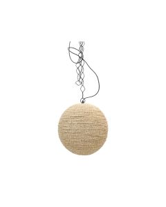 Woodbreaded Ball Lamp