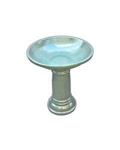 Bird Bath Jade - Ceramic